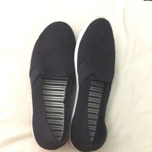 Black flats with padding inside. Size 11